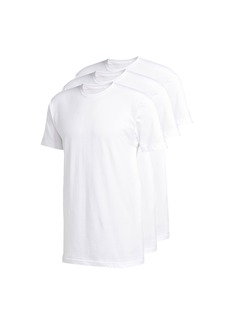 adidas Men's Athletic Comfort Crew Neck Undershirt (3-Pack)