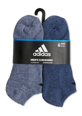 adidas Men's Athletic Cushioned No-Show Socks - 6 pk. - Navy