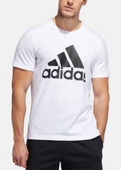 adidas Men's Badge of Sport Logo T-Shirt - Legend Ink / Wht