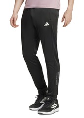 adidas Men's Camo-Trim 3-Stripe Jogger Training Pants - Silver Pebble