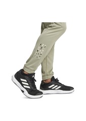 adidas Men's Camo-Trim 3-Stripe Jogger Training Pants - Silver Pebble