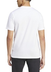 adidas Men's Code Team Stadium Logo T-Shirt - White