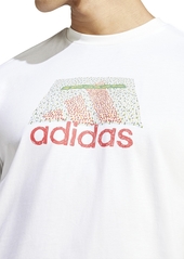 adidas Men's Code Team Stadium Logo T-Shirt - White