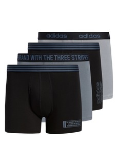 adidas Men's Core Cotton 4-Pack Trunk