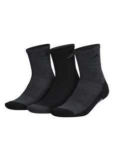 adidas Men's Cushioned X 3 Mid-Crew Socks (3-Pair)