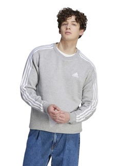 adidas Men's Tall Size Essentials Fleece 3-Stripes Sweatshirt