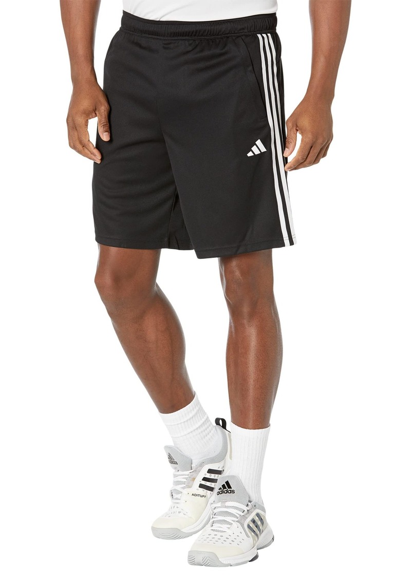 adidas Men's Size Essentials Pique 3-Stripes Training Shorts  Large/Tall