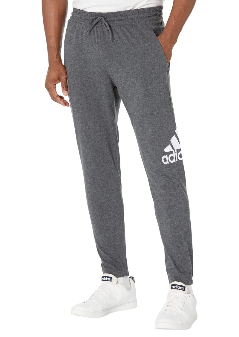 adidas Men's Tall Size Essentials Single Jersey Tapered Badge of Sport Pants