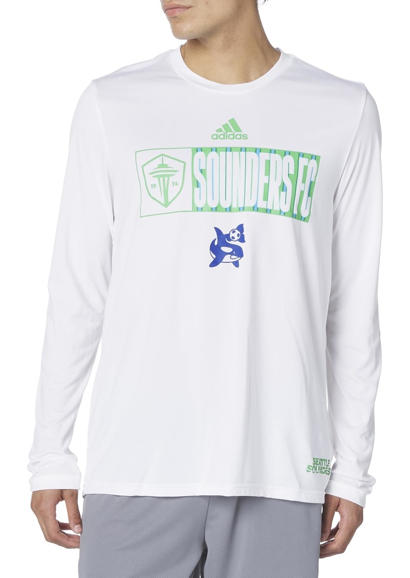 adidas Men's FC Long Sleeve Pre-Game T-Shirt