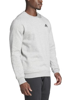 adidas Men's Feel Cozy Essentials Classic-Fit Embroidered Logo Fleece Sweatshirt - Mgh