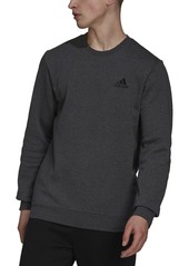 adidas Men's Feel Cozy Essentials Classic-Fit Embroidered Logo Fleece Sweatshirt - Mgh