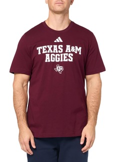 adidas Men's Fresh T-Shirt Team Maroon/Texas A&M University