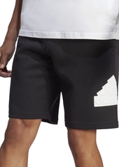"adidas Men's Future Icons Badge of Sport 8"" Shorts - White"
