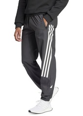 adidas Men's Future Icons Woven 3-Stripe Track Pants - Black