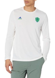 adidas Men's Size FC Long Sleeve Pre-Game T-Shirt