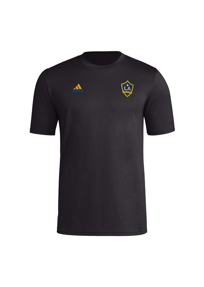 adidas Men's Los Angeles Galaxy Local Stoic Short Sleeve Pre-Game T-Shirt