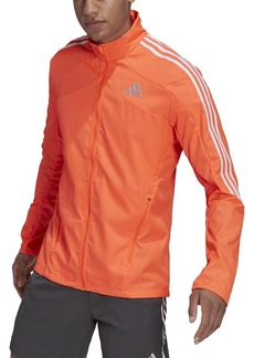 adidas Men's Marathon Jacket 3-Stripes