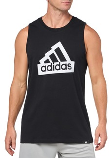 adidas Men's Modern Essentials Graphic Tank Top