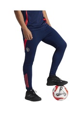 Adidas Men's Navy Manchester United 2024/25 Aeroready Training Pants - Navy