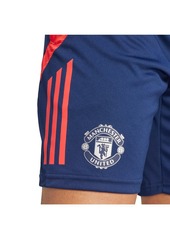 Adidas Men's Navy Manchester United Tiro 2024/25 Aeroready Training Shorts - Navy