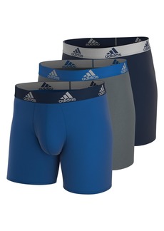 adidas Men's Performance Boxer Brief Underwear (3-Pack)