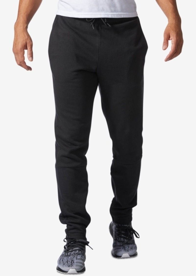 adidas men's post game fleece tapered pants