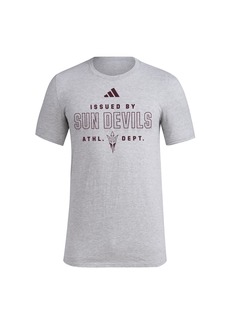 adidas Men's Pre-Game T-Shirt  Grey Heather/Arizona State University