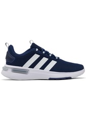 adidas Men's Racer TR23 Running Sneakers from Finish Line - Dark Blue, White, Silver