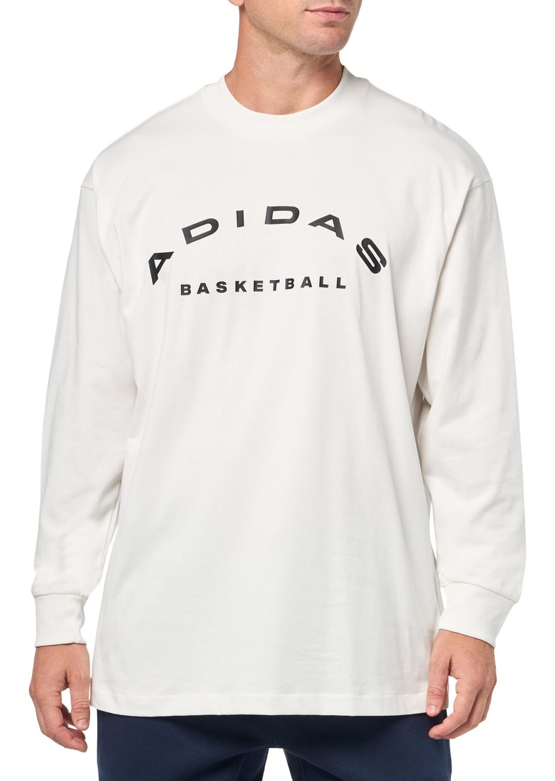 adidas Men's Select Long Sleeve Basketball T-Shirt