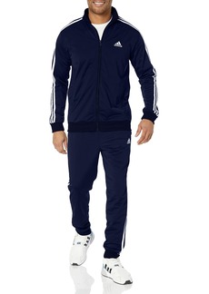 adidas Men's Sportswear Basic 3-stripes Tricot Track Suit