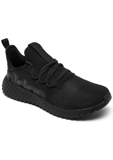 adidas Men's Sportswear Kaptir 3.0 Wide-Width Running Sneakers from Finish Line - Black