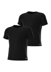 adidas Men's Stretch Cotton Crew Neck Undershirts (2-Pack)