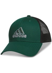 adidas Men's Structured Mesh Snapback Hat - Collegiate Green/black/white