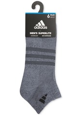 adidas Men's Superlite 3.0 Low Cut Socks - 6 pk. - Med Gray