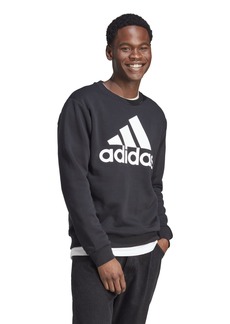 adidas Men's Tall Size Essentials Fleece Big Logo Sweatshirt