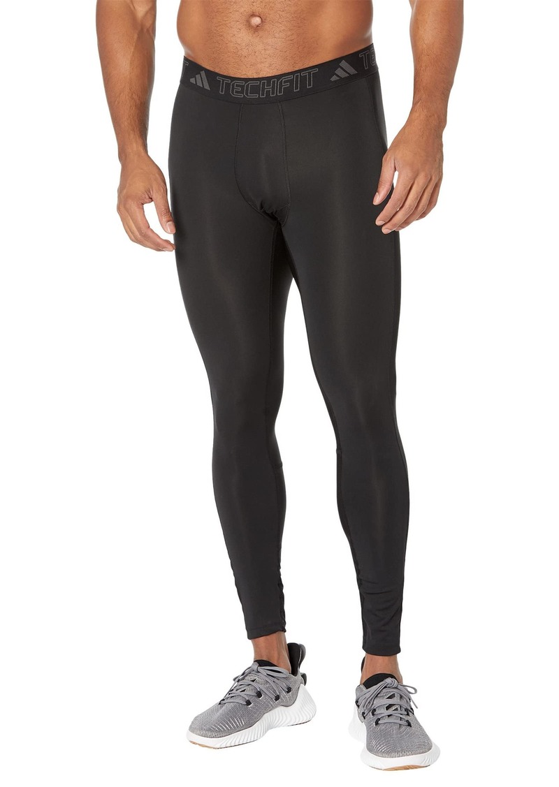 adidas Men's Tall Size Techfit Training Long Tights