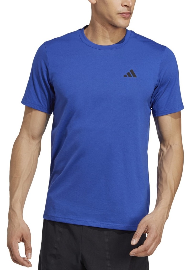 adidas Men's Essentials Feel Ready Logo Training T-Shirt - Lucid Blue