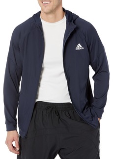 adidas mens Training Full-zip Hoodie Hooded Sweatshirt   US