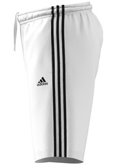 "adidas Men's Tricot Striped 10"" Shorts - Legend Ink/White"