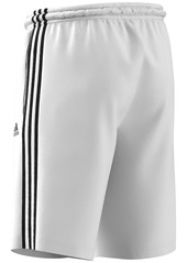 "adidas Men's Tricot Striped 10"" Shorts - Legend Ink/White"