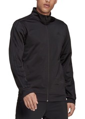 adidas Men's Tricot Track Jacket - Black/Black