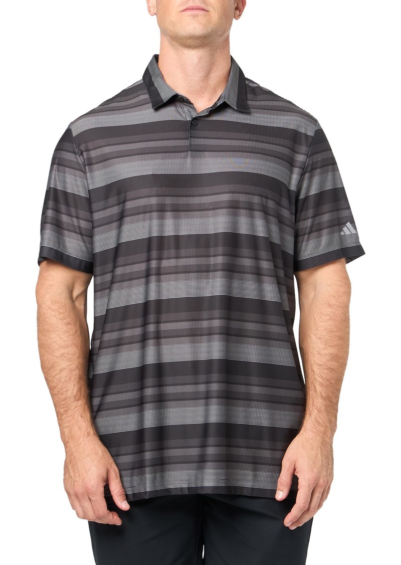 adidas Men's Ultimate365 Heat.RDY Stripe Polo Shirt