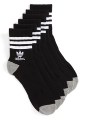 adidas Originals 3-Pack Quarter Crew Socks