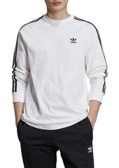 adidas Originals 3-Stripes Long Sleeve T-Shirt in White at Nordstrom