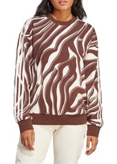 adidas Originals Abstract Animal Print Sweatshirt