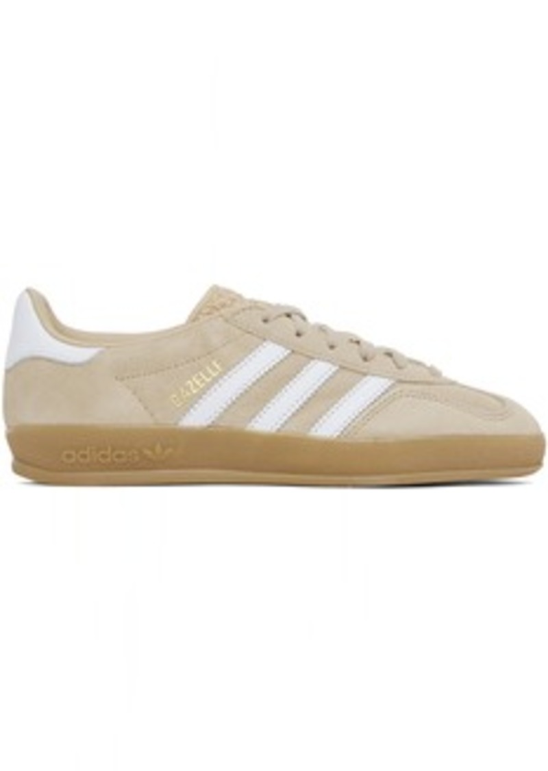 adidas Originals Beige Gazelle Indoor Sneakers