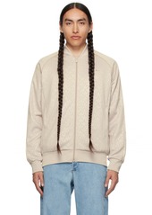 adidas Originals Beige Monogram Track Jacket