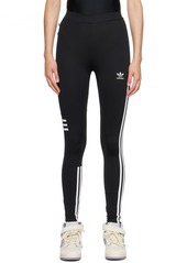 adidas Originals Black 3-Stripes Leggings