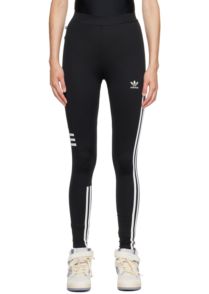 adidas Originals Black 3-Stripes Leggings