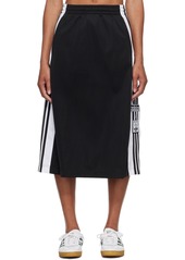 adidas Originals Black Adibreak Midi Skirt